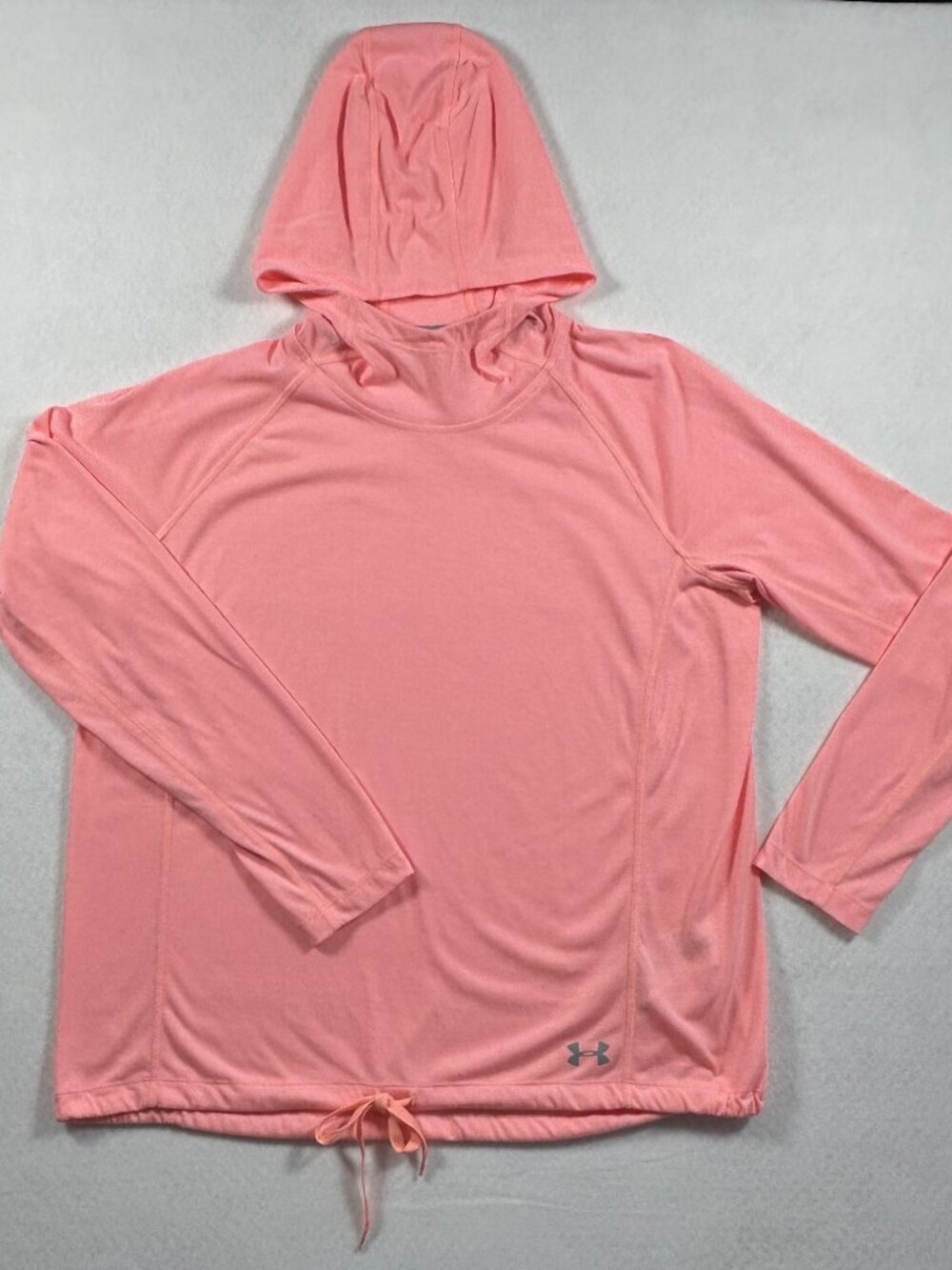 Under Armour Women's Threadborne Train Twist Hoodie pink/coral size XL